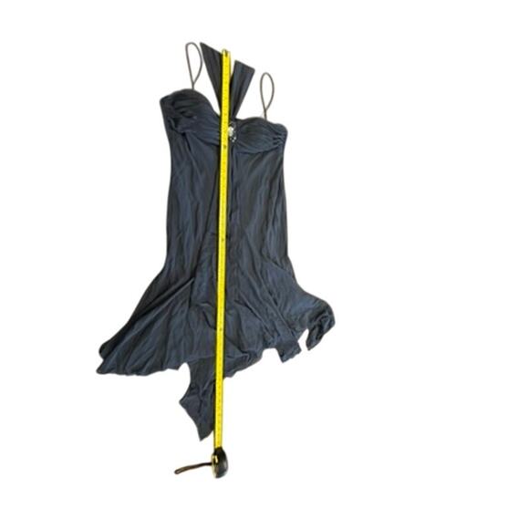 "CAMILLE LA VIE" VNT Halter Dress SZ 10P Babydoll Fairy Bling Detail Loose Bead - Picture 8 of 13